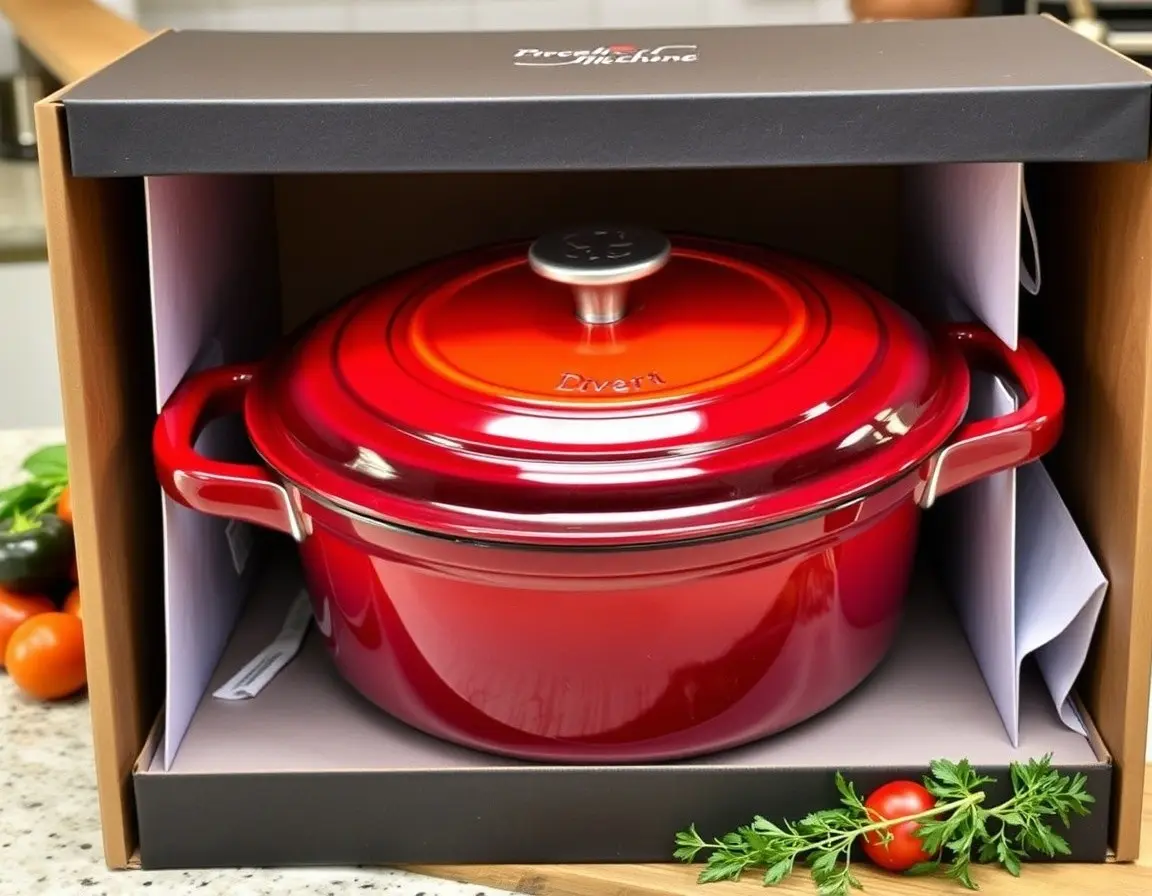 Hochwertiger Gusseisen Dutch Oven