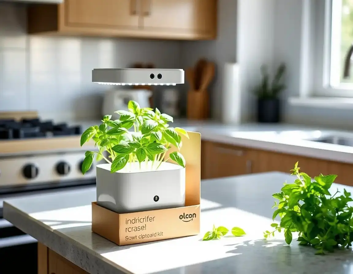Smartes Indoor Kräutergarten-Kit