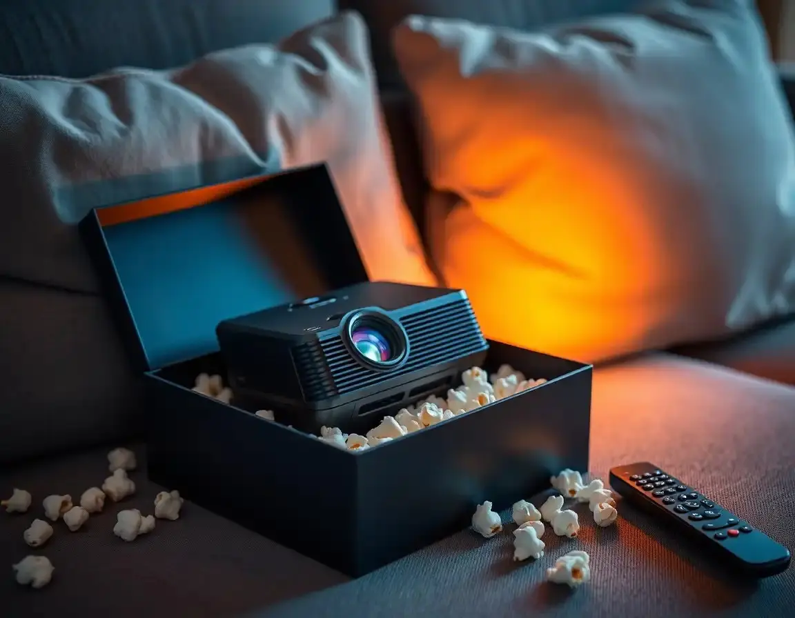 Tragbarer Mini-Projektor