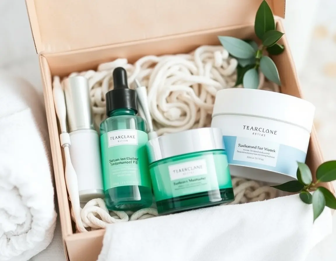 Hochwertiges Hautpflege-Set