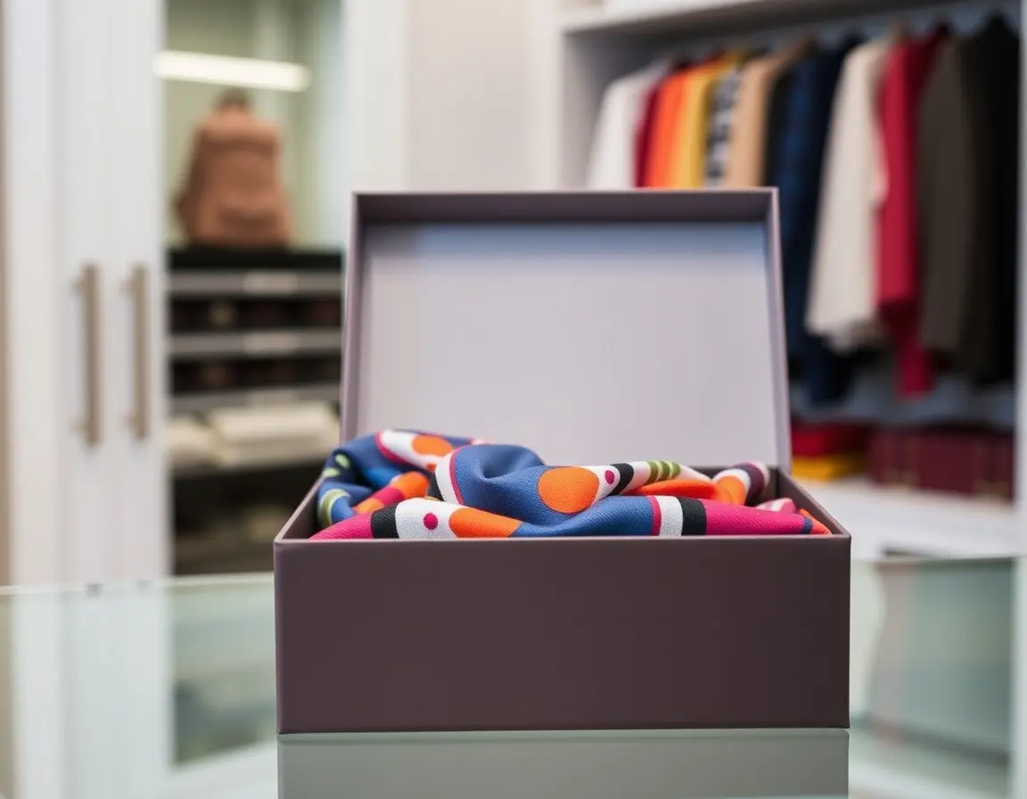 Luxuriöser Schal aus Seidenmischung