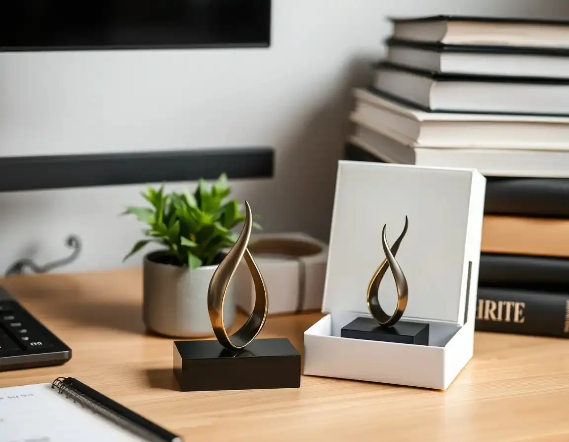 Inspirierendes Schreibtisch-Deko-Objekt