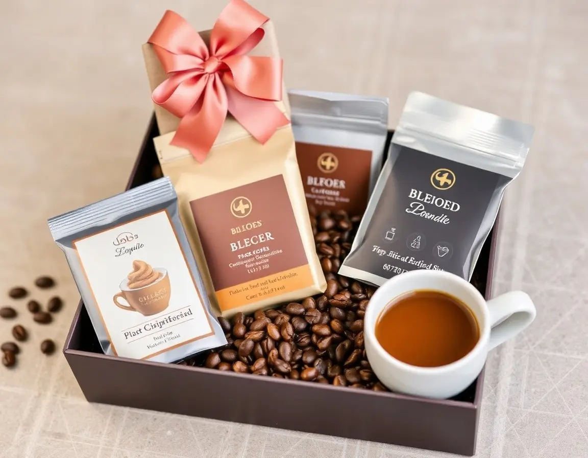 Gourmet Kaffeebohnen Auswahl