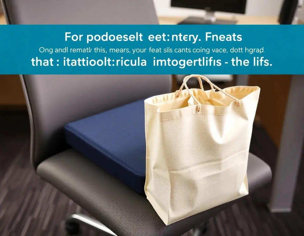 Ergonomisches Memory Foam Sitzkissen