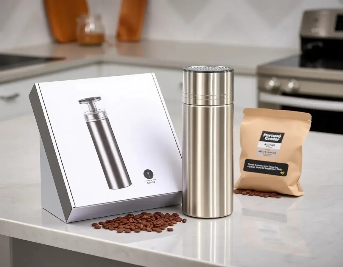 Elektrische Kaffeemühle mit Mahlwerk für frische Bohnen