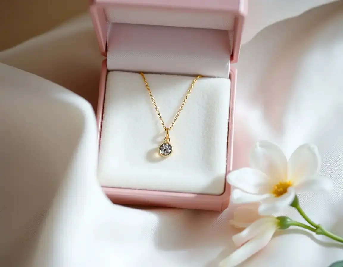 Personalisierte Geburtsstein-Halskette