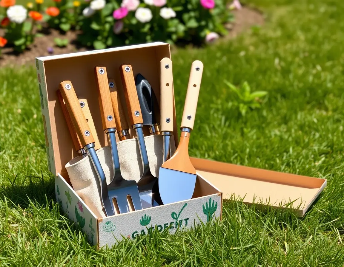 Ergonomisches Gartenwerkzeug-Set