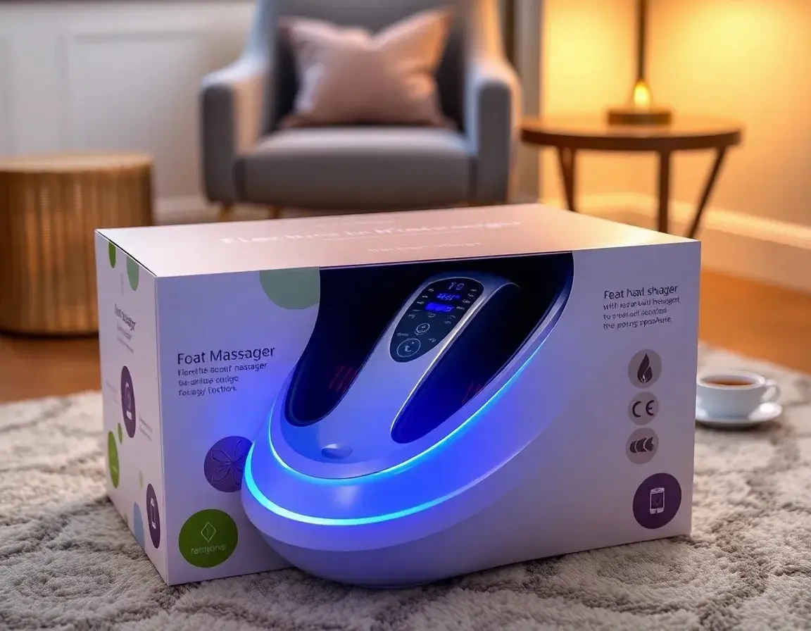 Shiatsu Elektrisches Fußmassagegerät mit Wärme