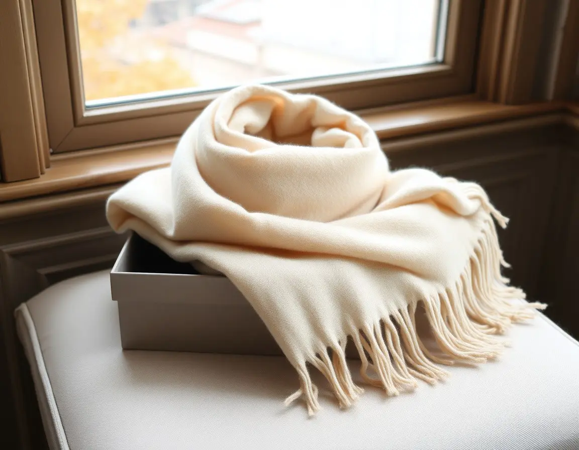 Winterschal aus Kaschmir-Mischung