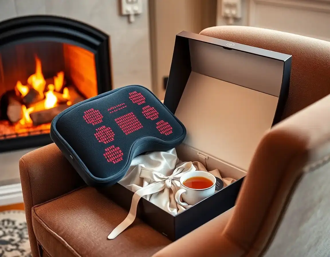 Elektrisches Nackenmassagegerät mit Wärme