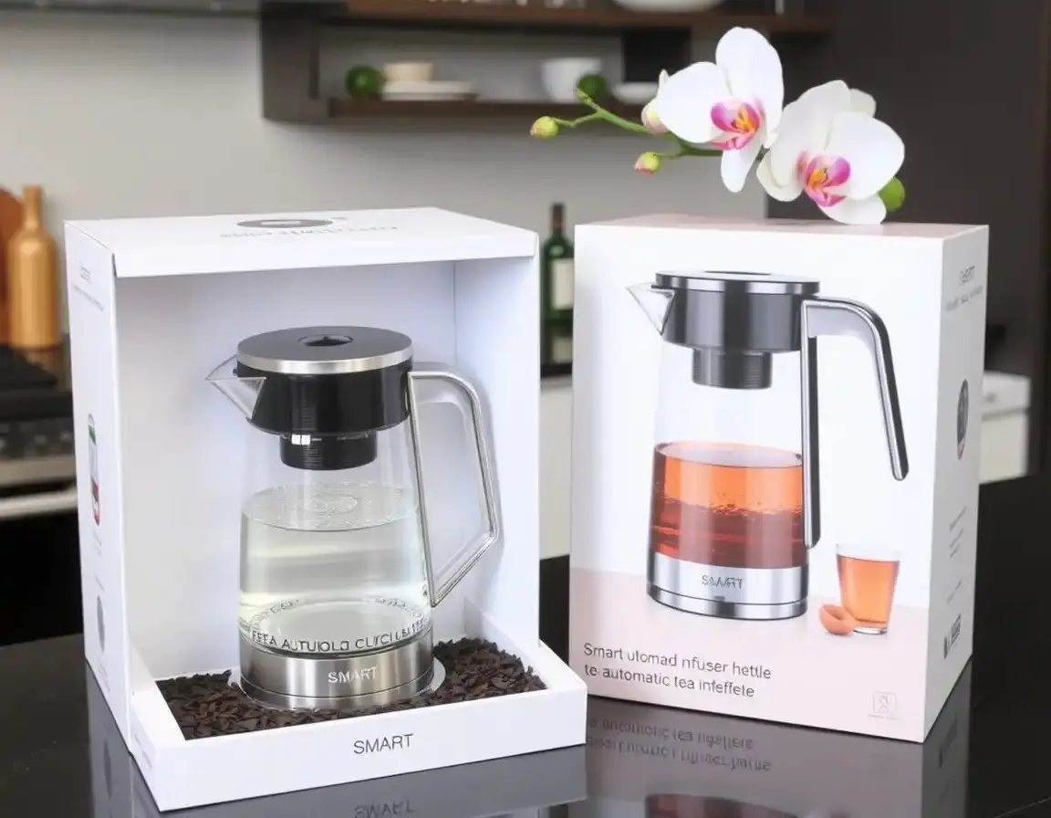 Intelligenter automatischer Tee-Zubereiter und Wasserkocher