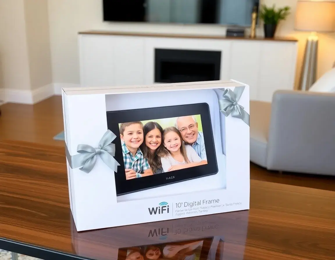10-Zoll WiFi Digitaler Fotorahmen