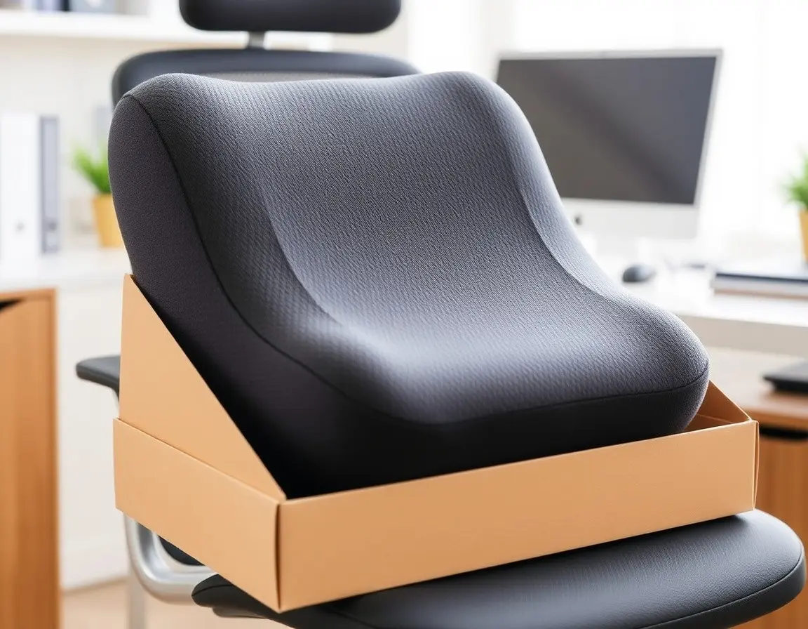 Ergonomisches Lendenkissen aus Memory Foam