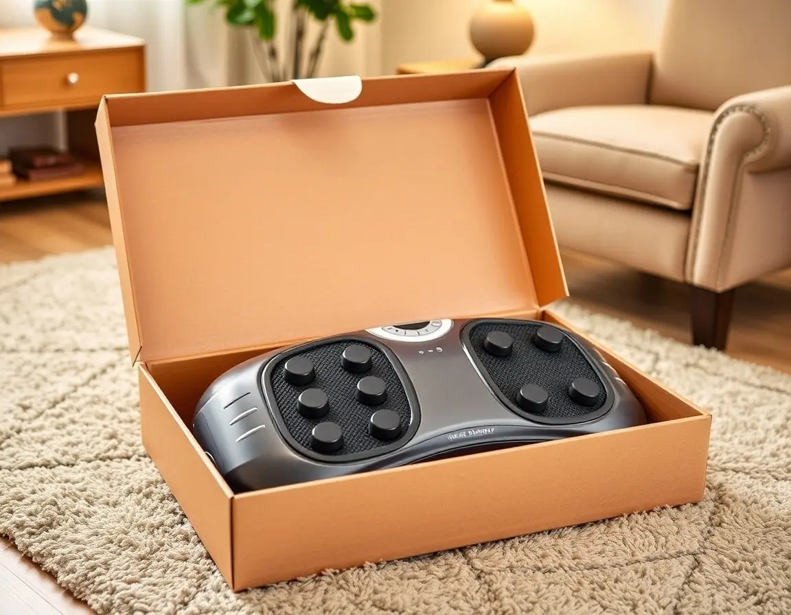 Elektrisches Fußmassagegerät mit Wärme