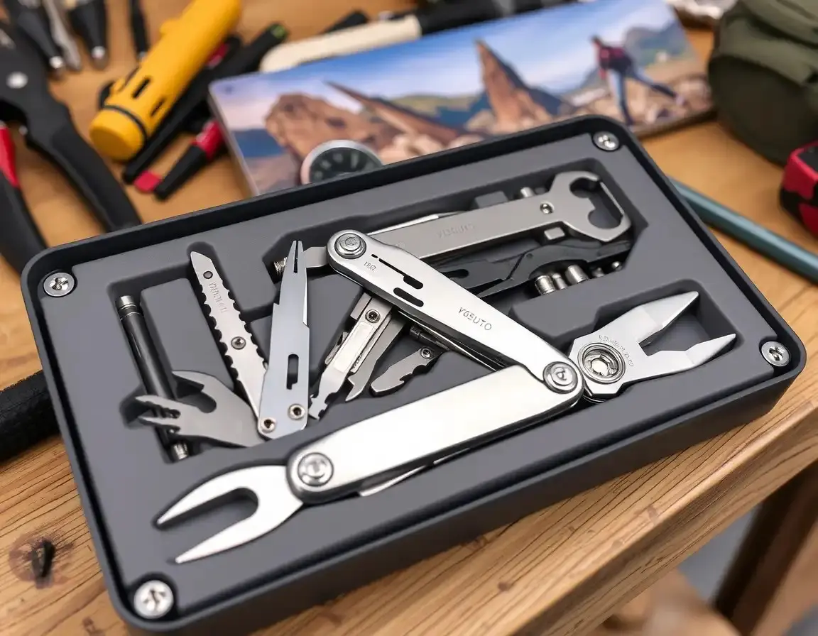 Multi-Tool Kit aus Premium-Edelstahl