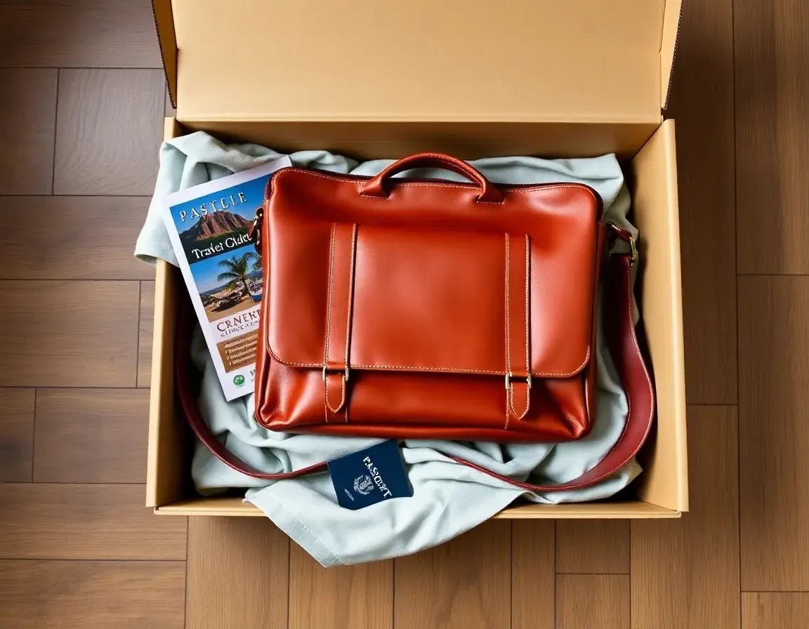 Hochwertige Leder Messenger Bag