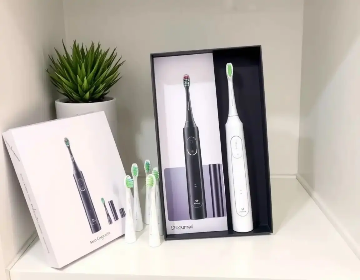 Schall-Elektrische Zahnbürste mit Reiseetui