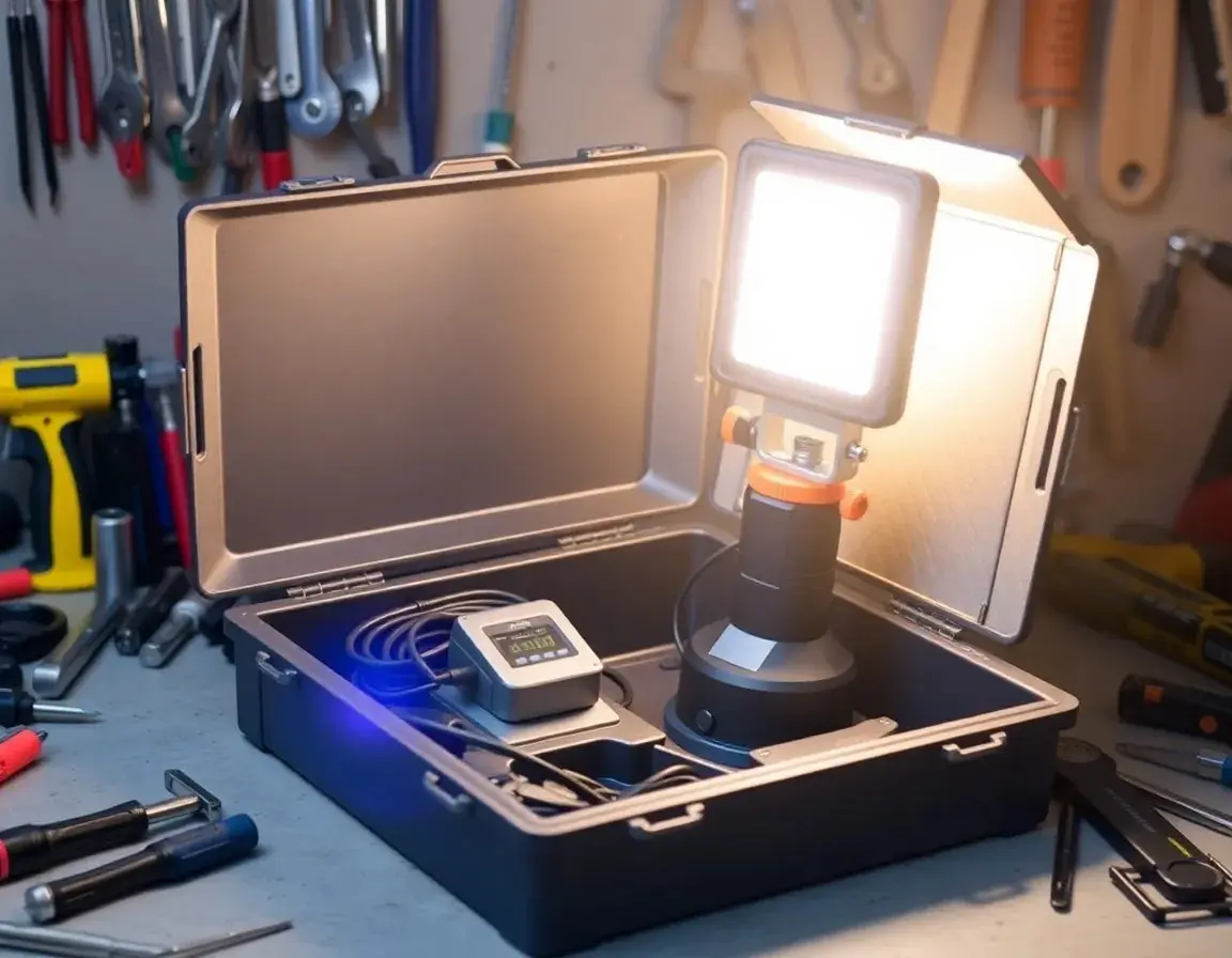 Wiederaufladbare LED-Arbeitsleuchte