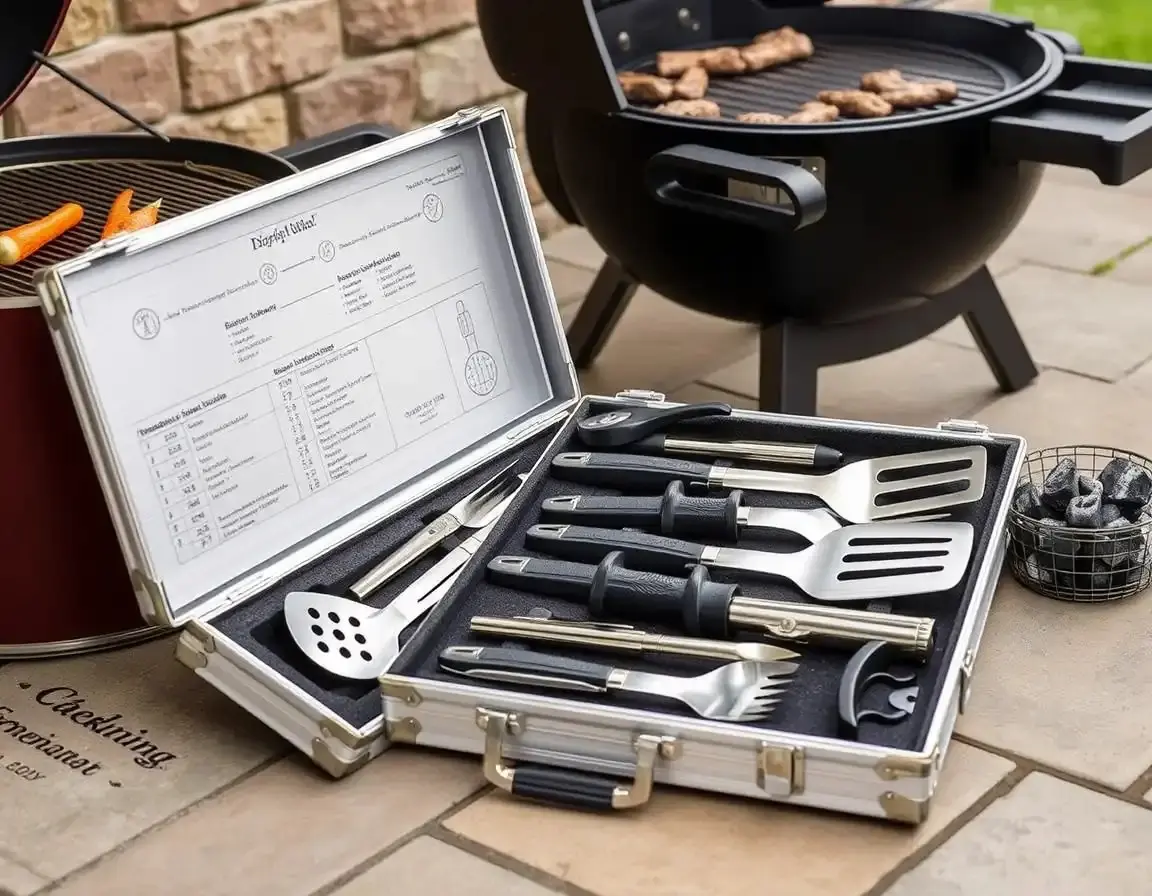 High-End BBQ-Werkzeug-Set