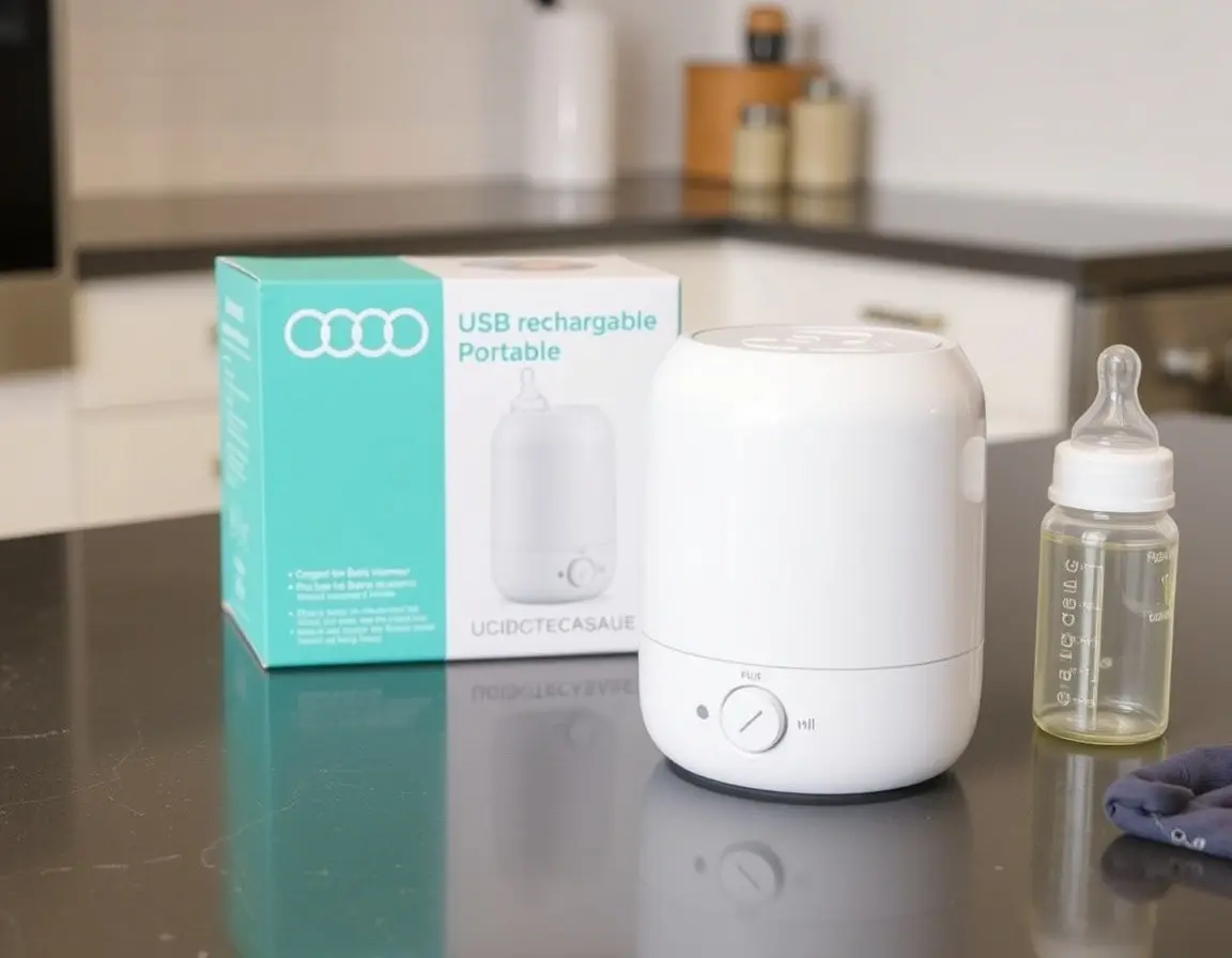 USB Rechargeable Portable Baby Bottle Warmer