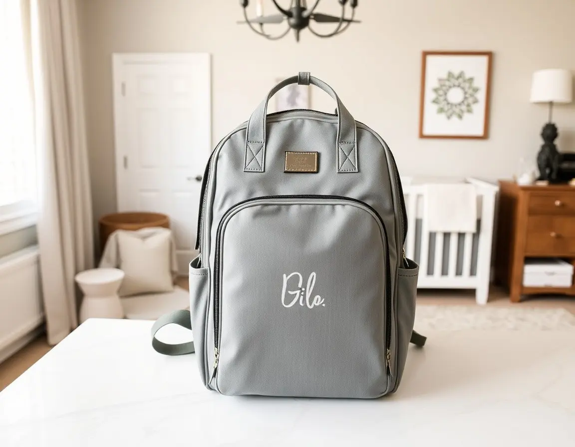 Stylish Waterproof Large Capacity Diaper Backpack