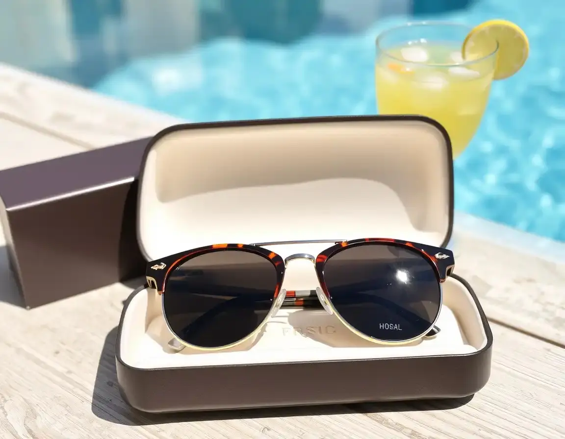 Designer Sonnenbrille mit UV-Schutz