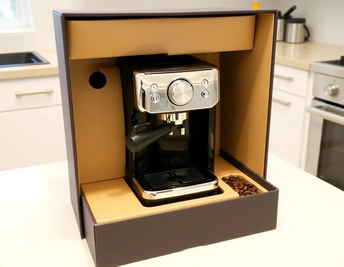 Kompakte Halbautomatische Espressomaschine