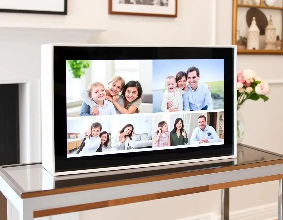 Großer Digitaler Bilderrahmen mit WiFi