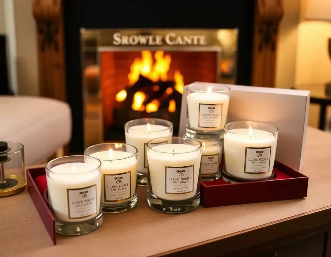 Luxus-Duftkerzen-Set