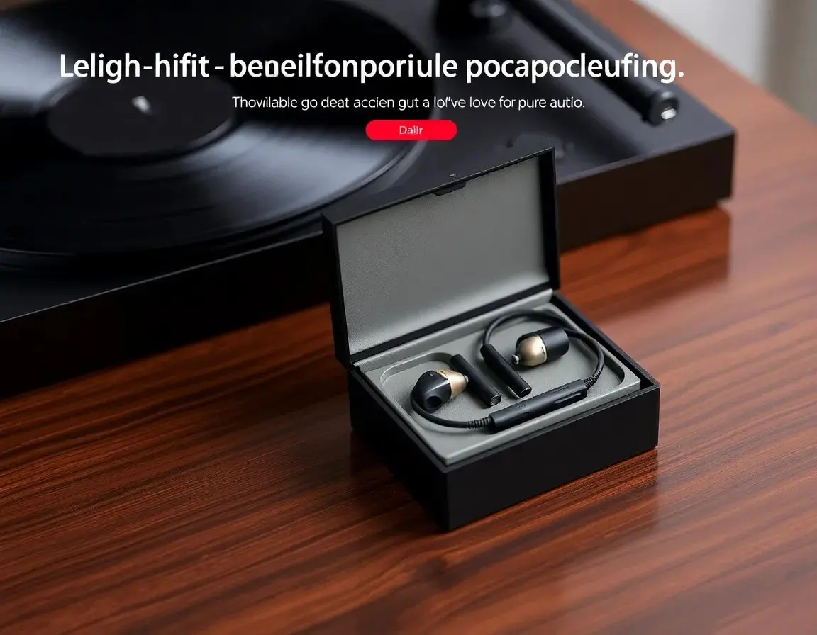 High-Fidelity In-Ear Monitore mit abnehmbarem Kabel