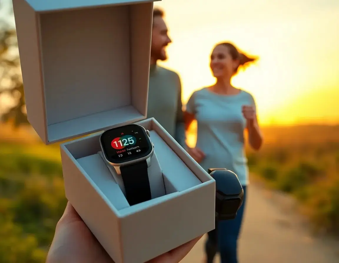 Smart Watch with Health Tracking Features