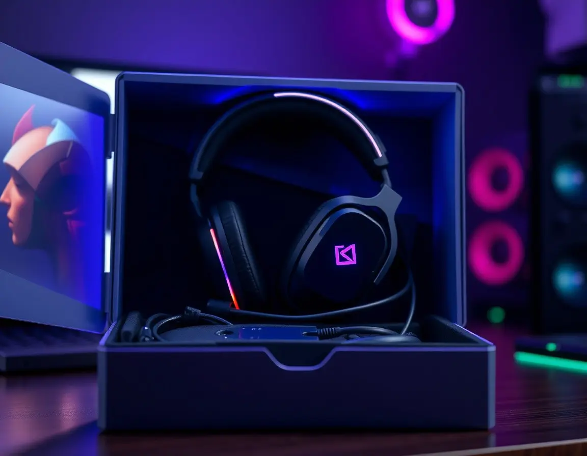 Professionelles Kabelloses Gaming Headset