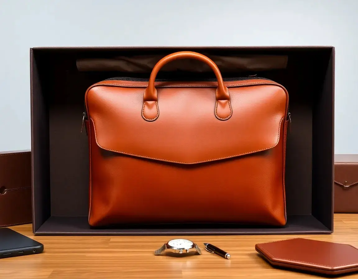 Echtleder Laptop Aktentasche