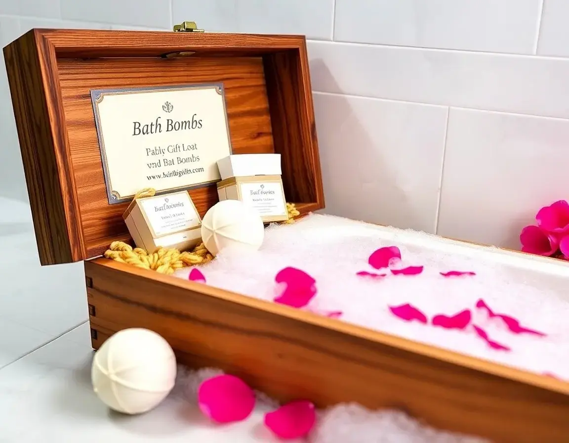 Deluxe Badebomben und Spa Set