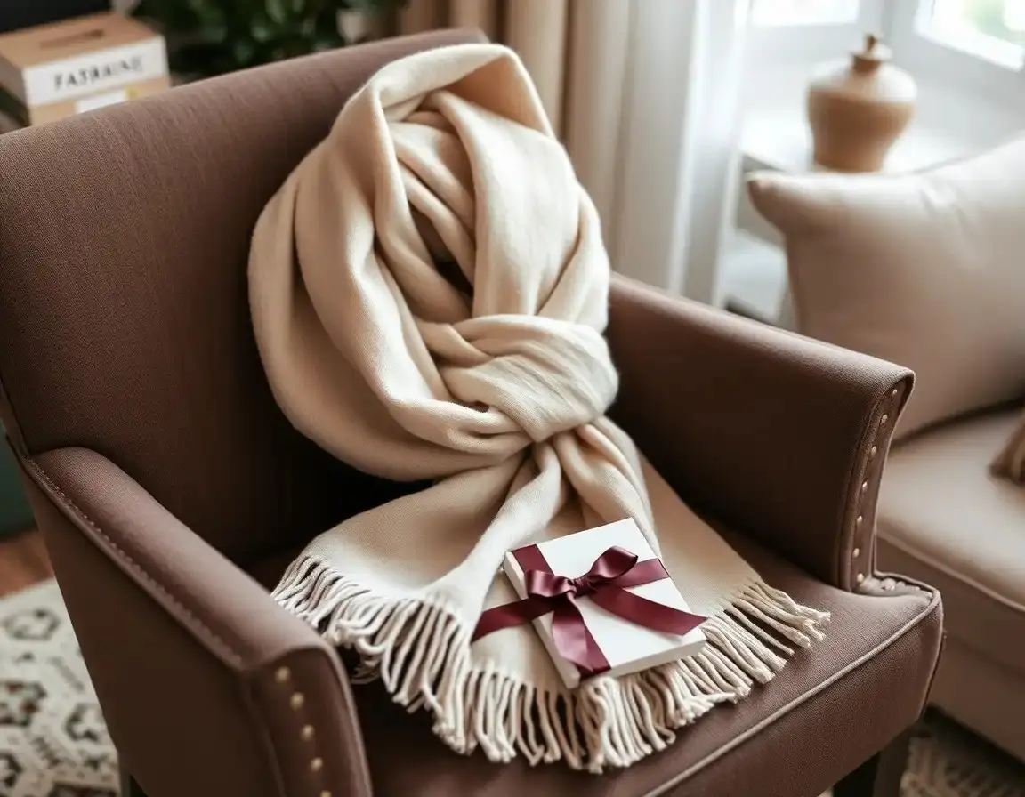 Premium Kaschmir-Mischschal