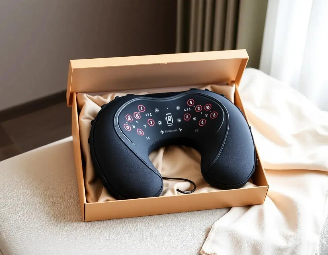 Shiatsu Massagekissen für Nacken und Rücken
