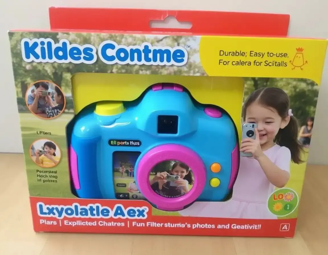 Kinder Digitalkamera mit Filtern