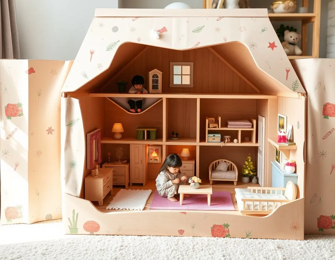 Luxus-Puppenhaus für 8-jährige Mädchen