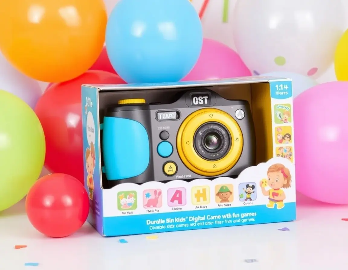 Kids' Digital Camera with Games