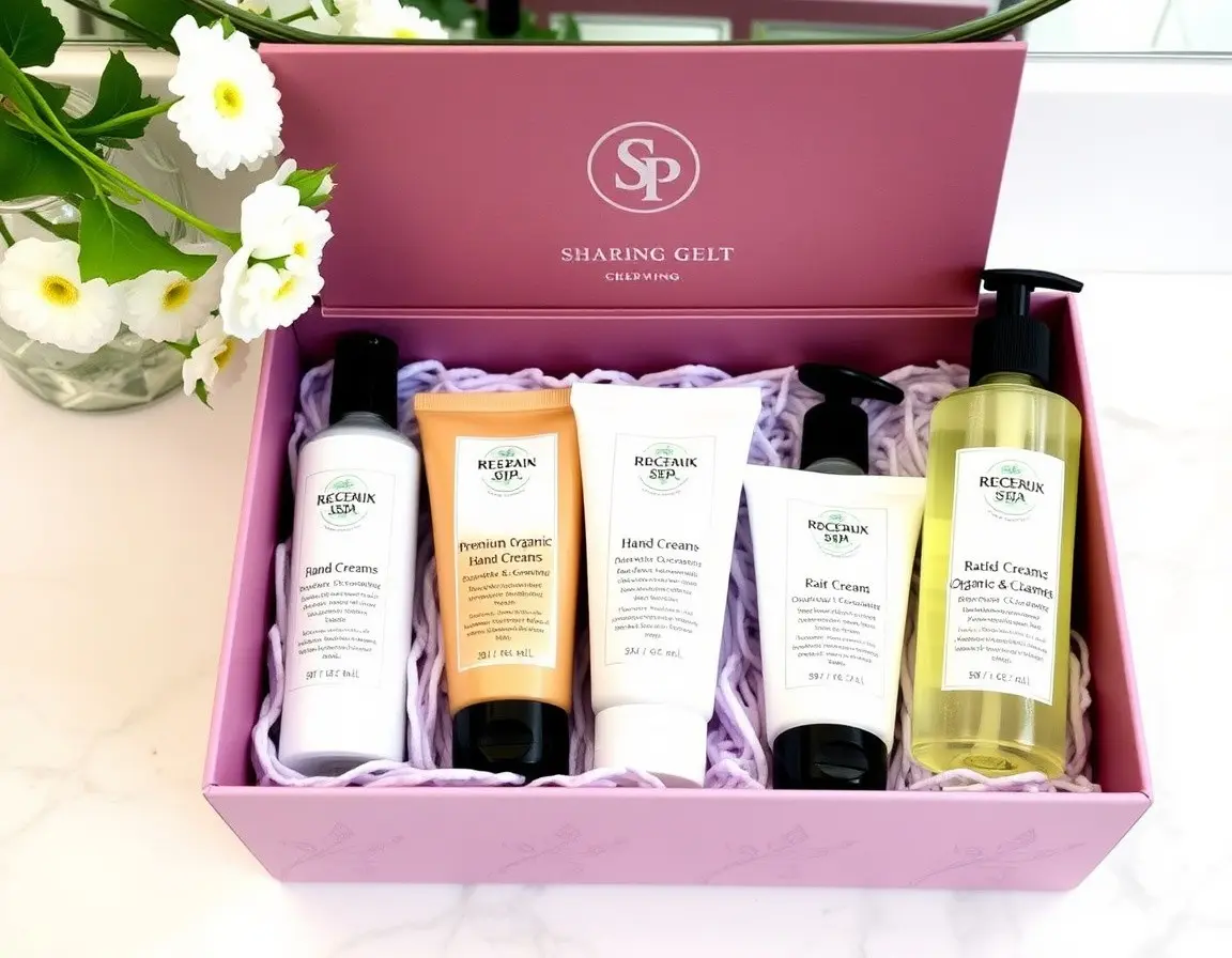Luxury Organic Hand Cream Gift Set