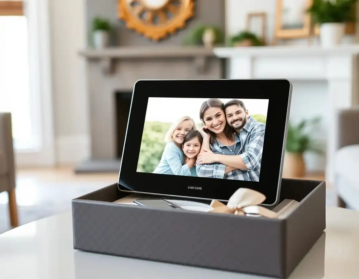 Wi-Fi Connected Digital Photo Frame