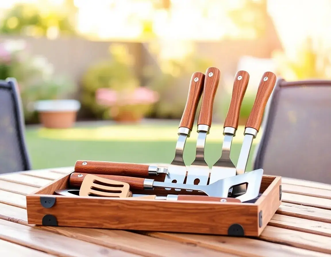 Professionelles BBQ-Tool-Set