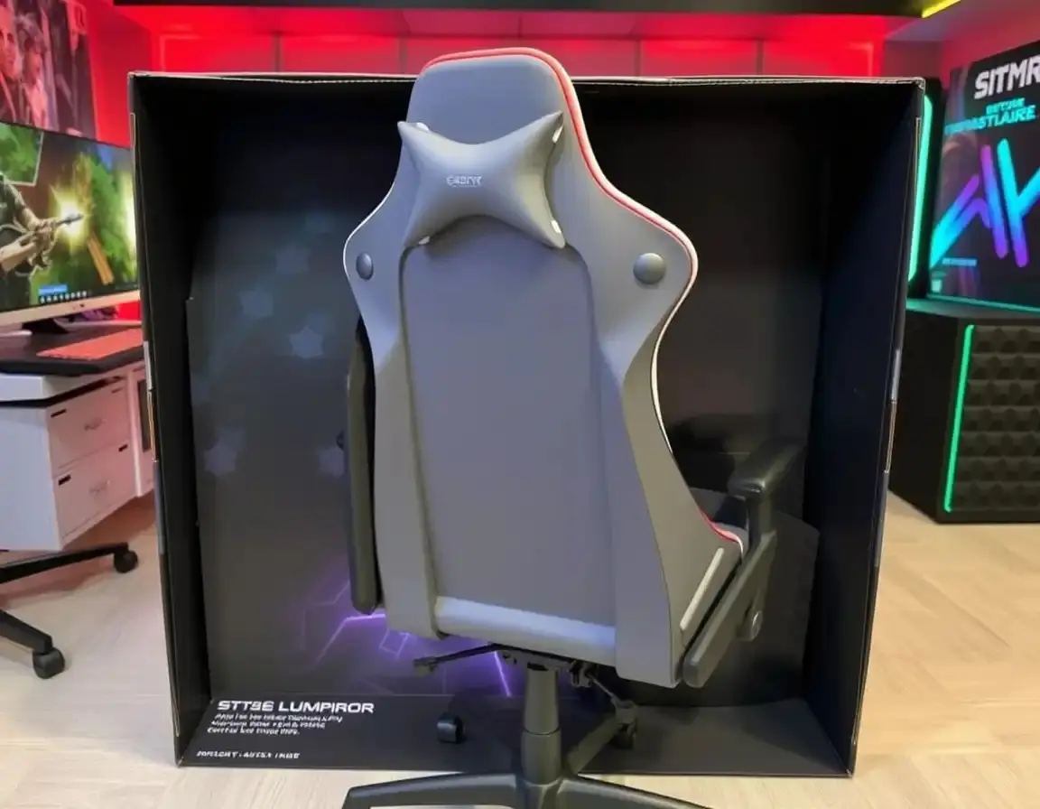 Ergonomic Gaming Chair with Lumbar Support