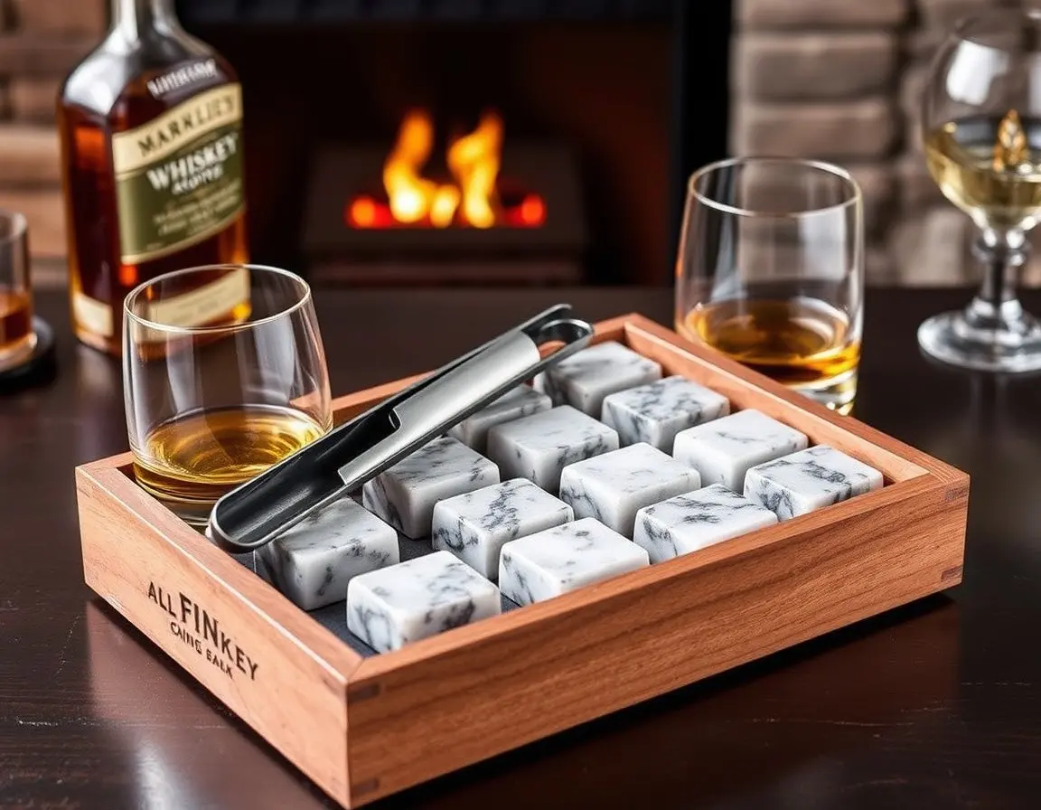 Whiskey Stones Gift Set