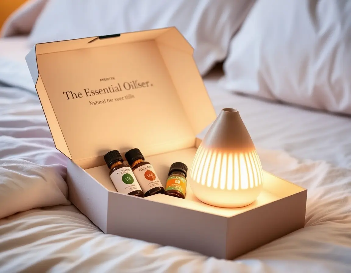 Aromatherapie Diffusor mit Ölen