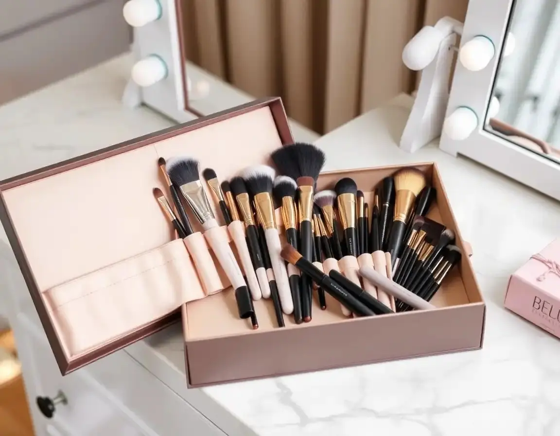 Professionelles Make-up-Pinsel-Set