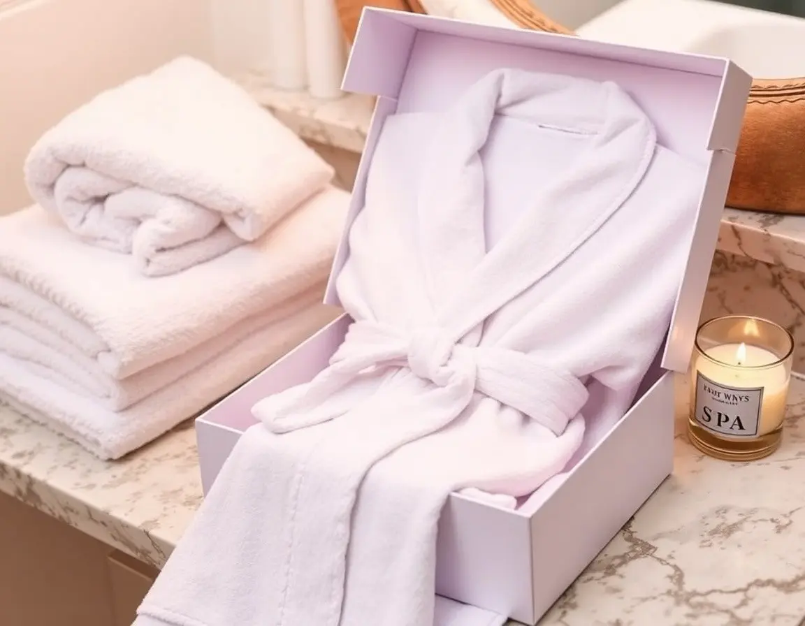 Luxuriöser Bademantel aus Modal-Stoff