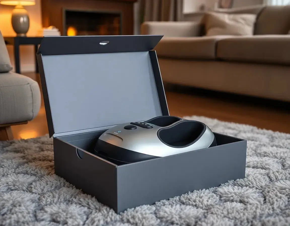 Elektrisches Fußmassagegerät mit Wärme