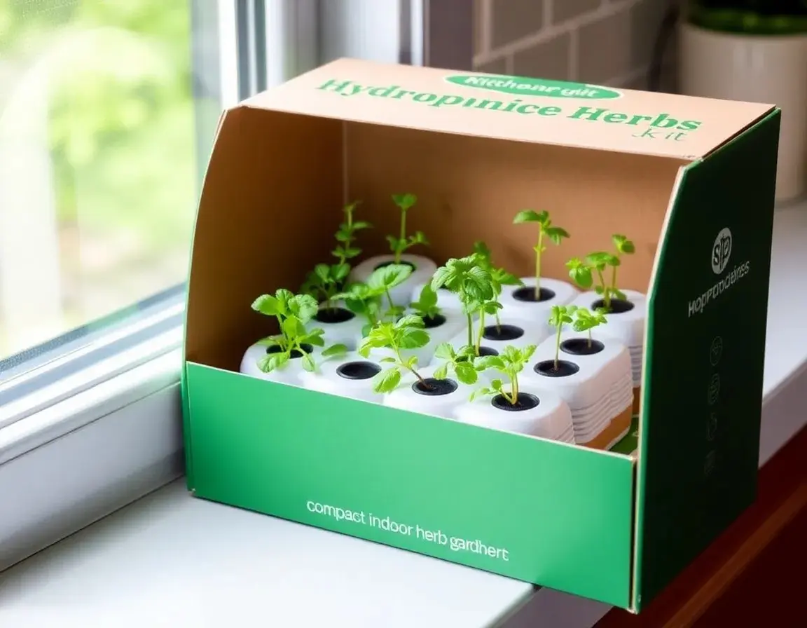Indoor Hydroponisches Kräutergarten-Kit