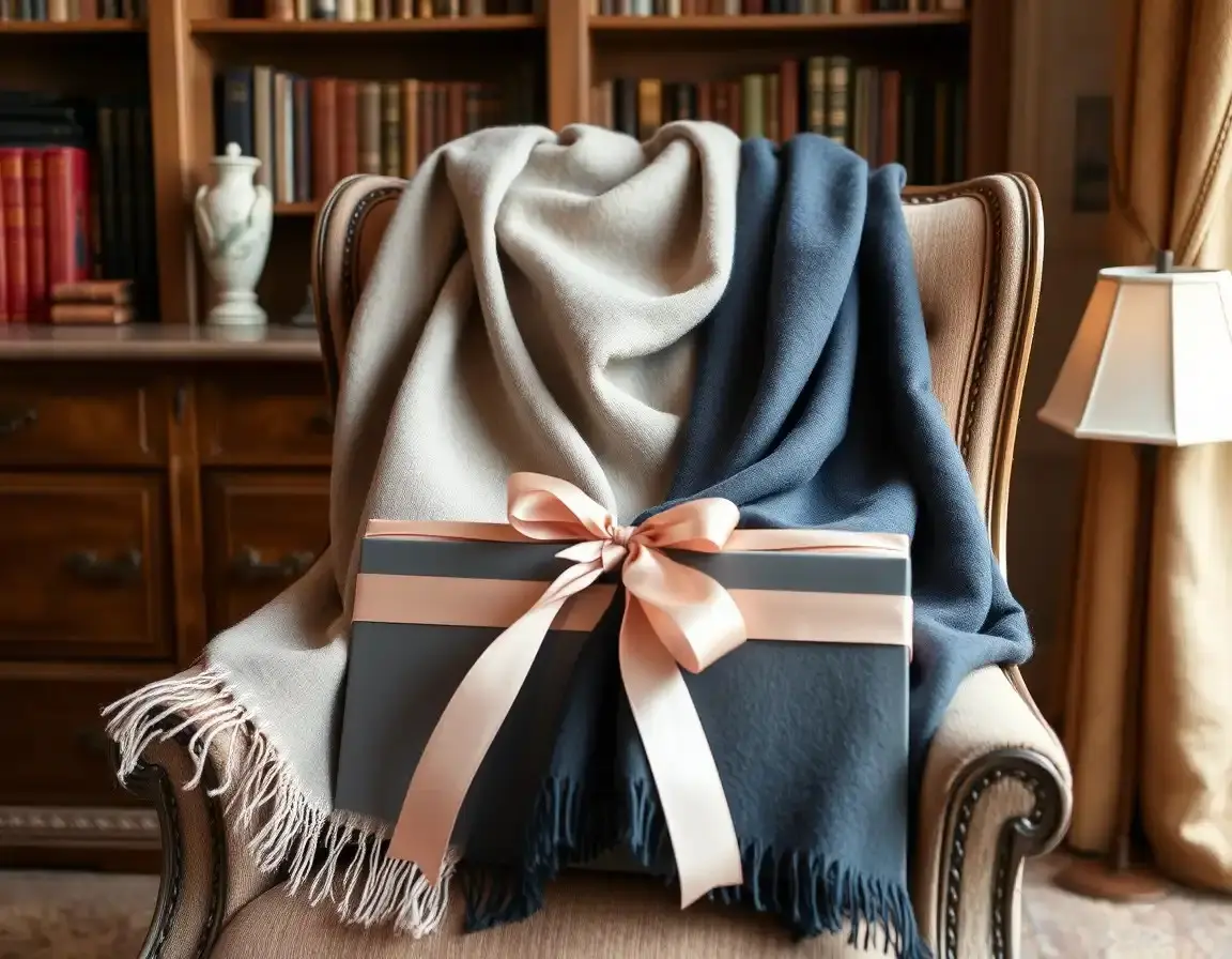 Kaschmir-Mischschal (Winter)